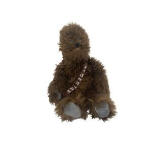 Disney Store Star Wars Chewbacca Plush 18" Wookie Chewie Stuffed Animal Toy